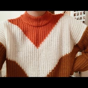 Forever 21 Color Block Sweater